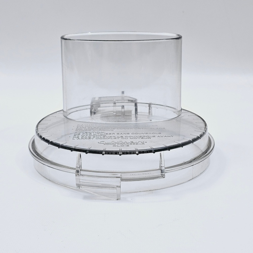 Cuisinart DLC-8 Food Processor Lid DLC-877BGTX Lid Cover Replacement OEM - Picture 4 of 10